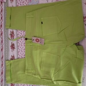 XCVI Lime Green Pants